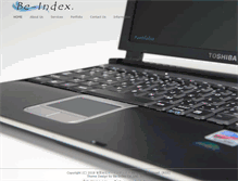 Tablet Screenshot of be-index.com